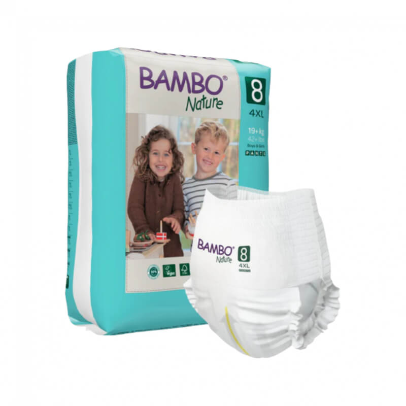 PAÑALES BAMBO NATURE PANTS 8 16