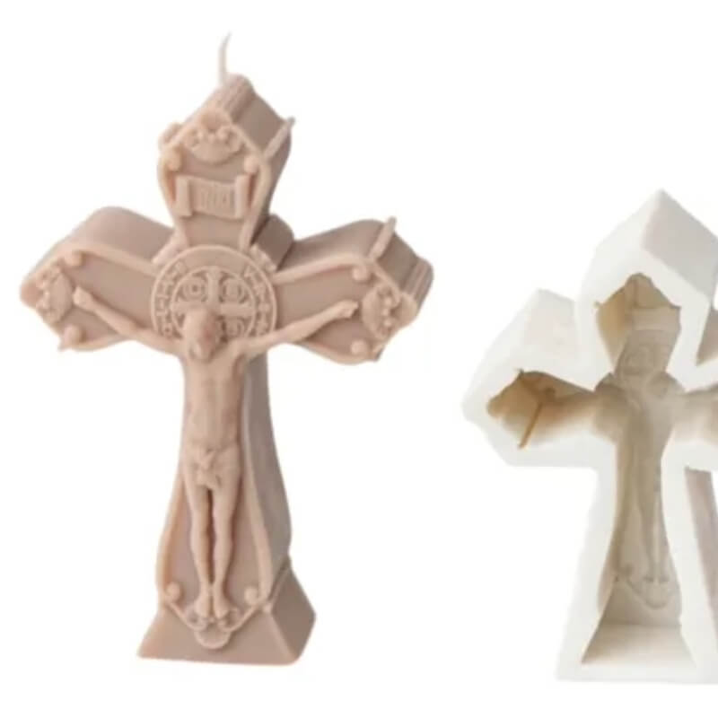 Molde Cruz con Jesucristo