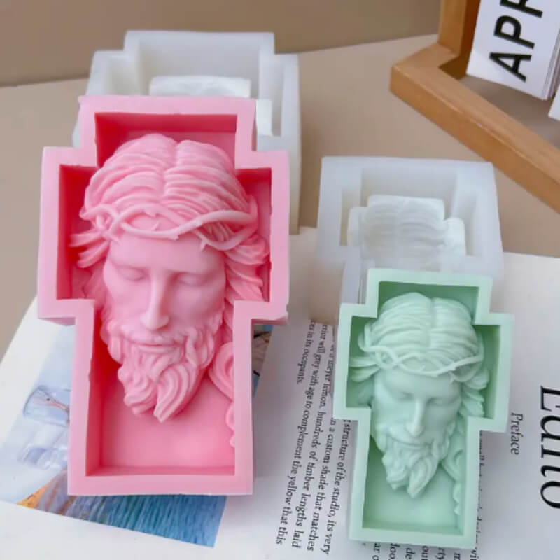 Molde Silicona 3D Jesucristo