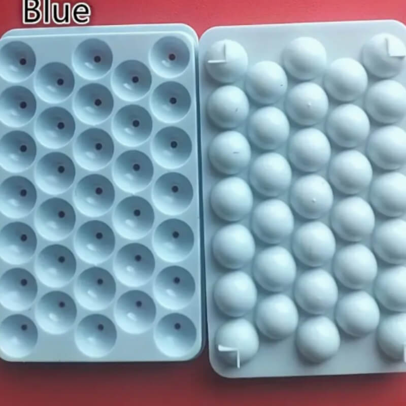 Molde Plástico Esferas Pequeñas