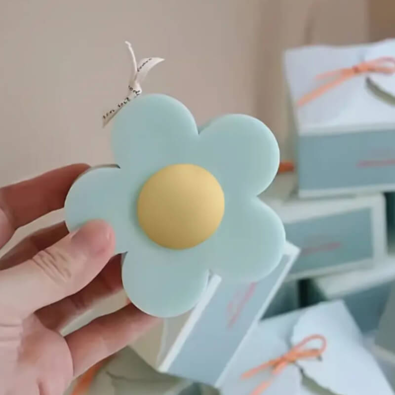 Molde Flor De 5 Petalos Silicona