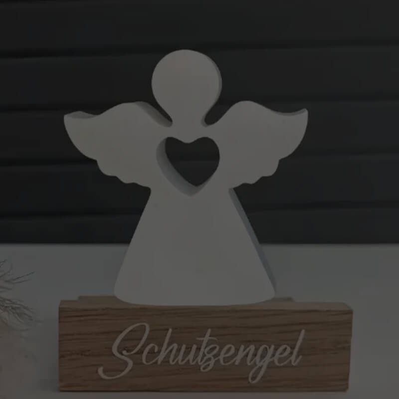 Molde Ángel Corazón