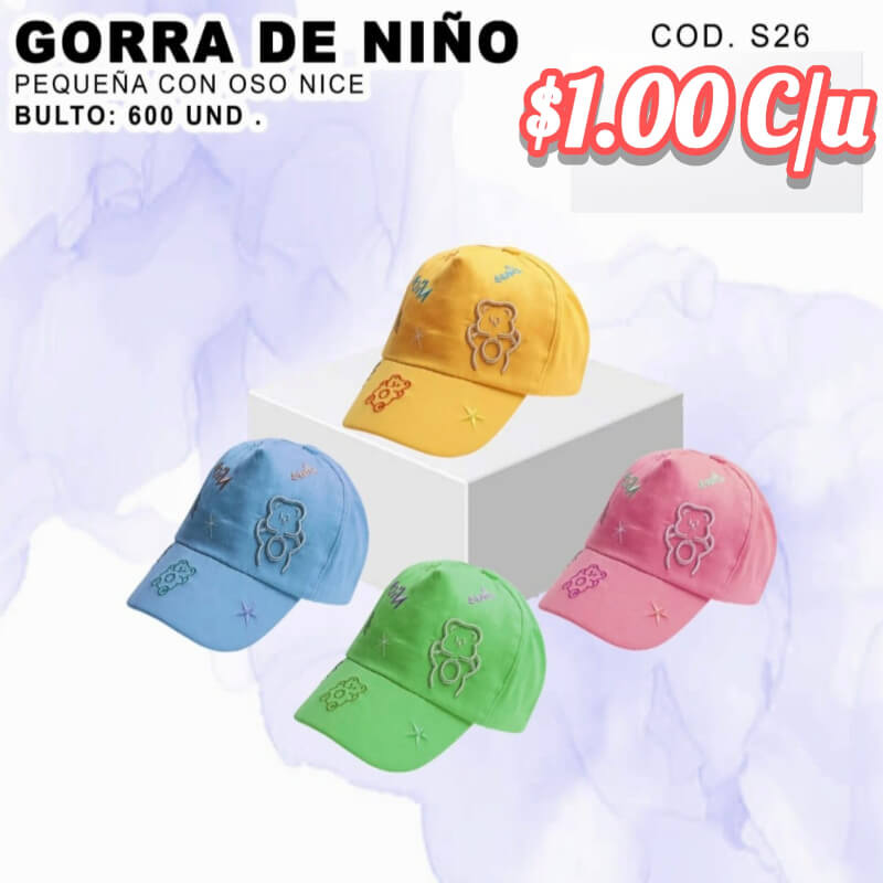 GORRA DE NIÑO