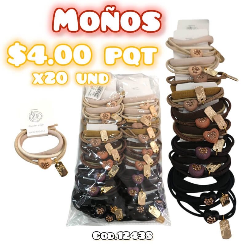 MOÑOS PQT X 20 UND