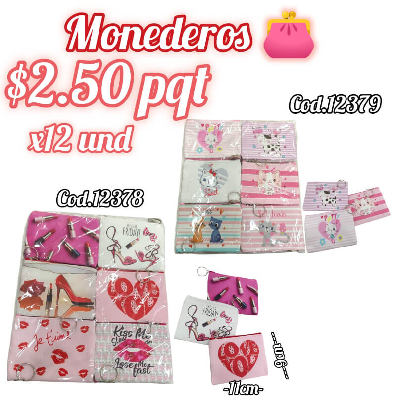 MONEDETOS PQT X 12 UND 12379