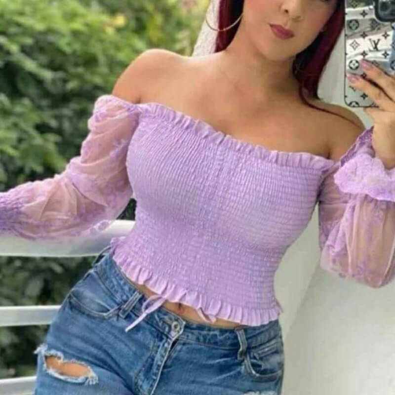 Top con Mangas Largas