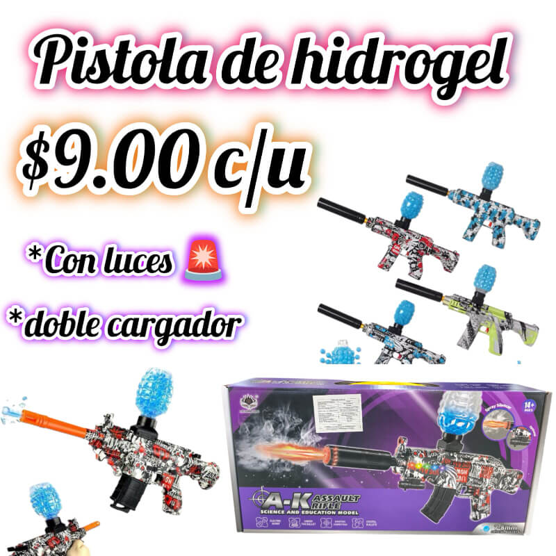 PISTOLA DE HIDROGEL