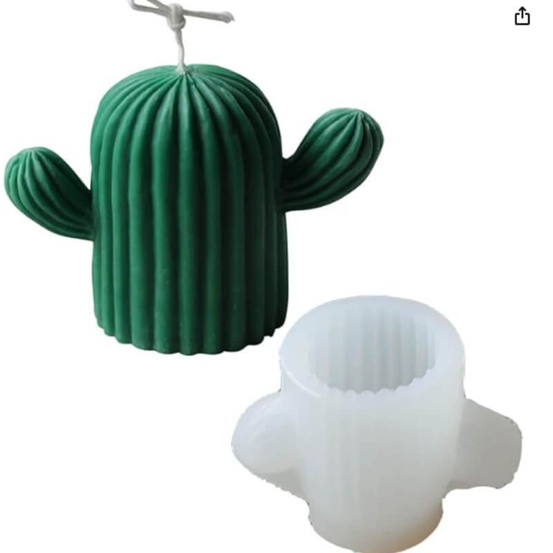 Molde Silicona Cactus Mediano