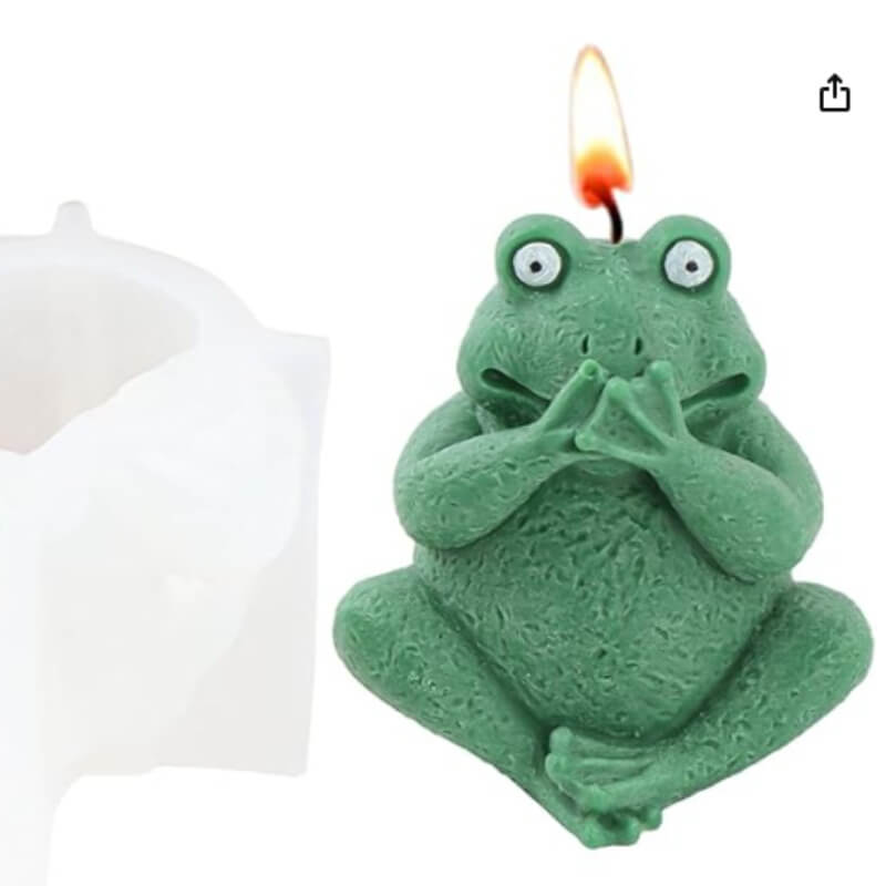 Molde Silicona Rana 3D