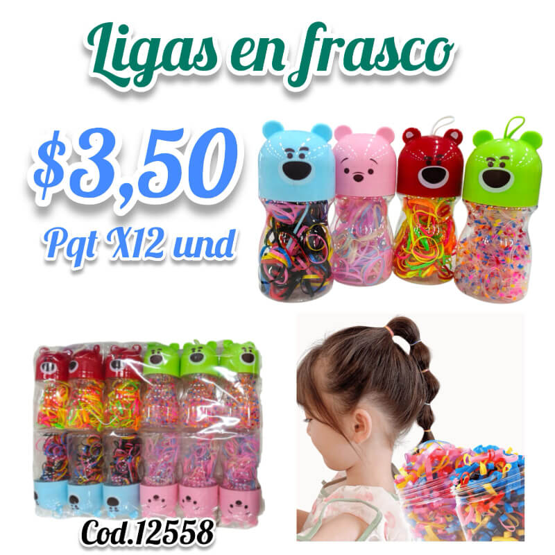 LIGAS EN FRASCO