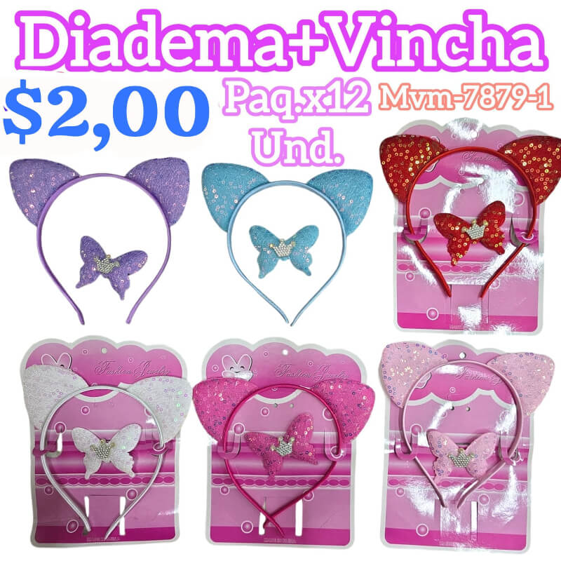 DIADEMA + VINCHA