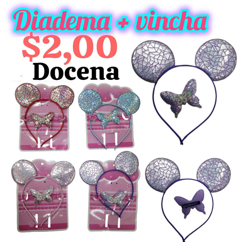 DIADEMA + VINCHA