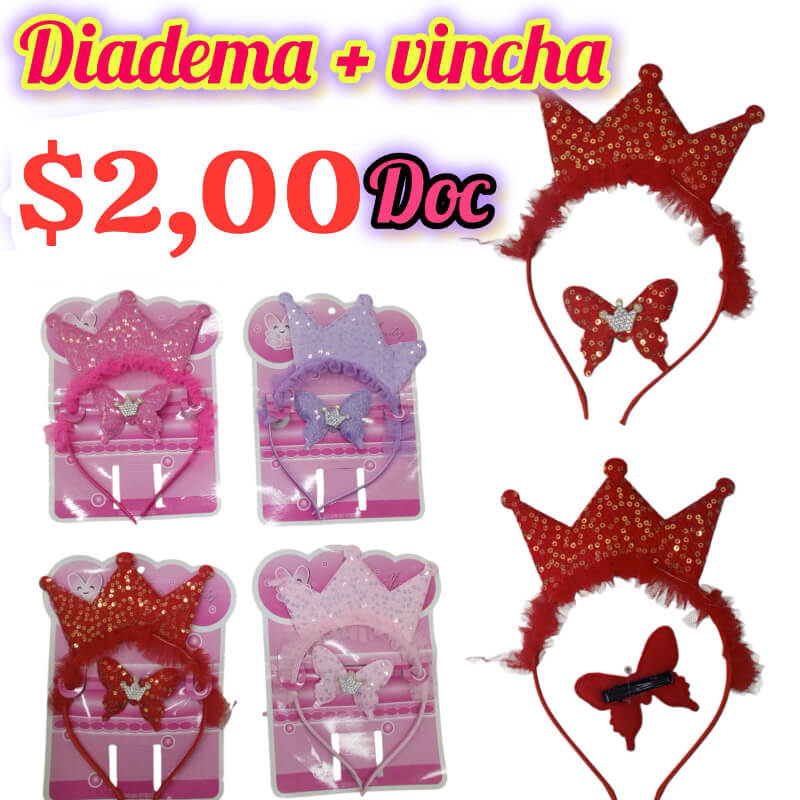 DIADEMA + VINCHA