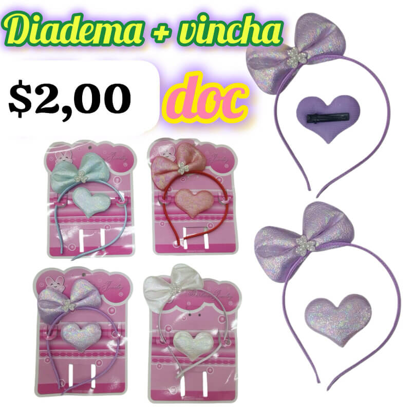 DIADEMA + VINCHA