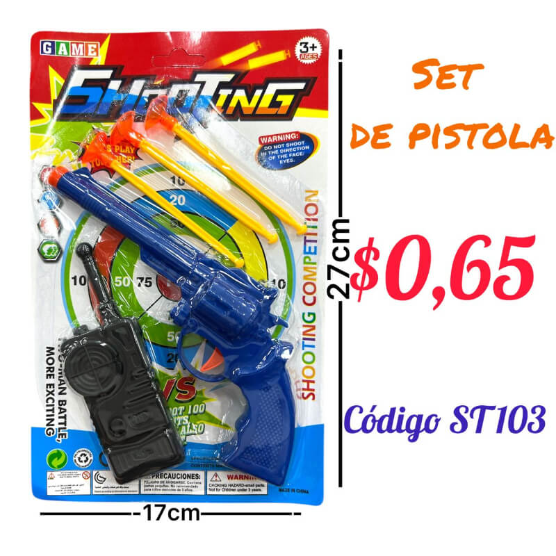 SET DE PISTOLA