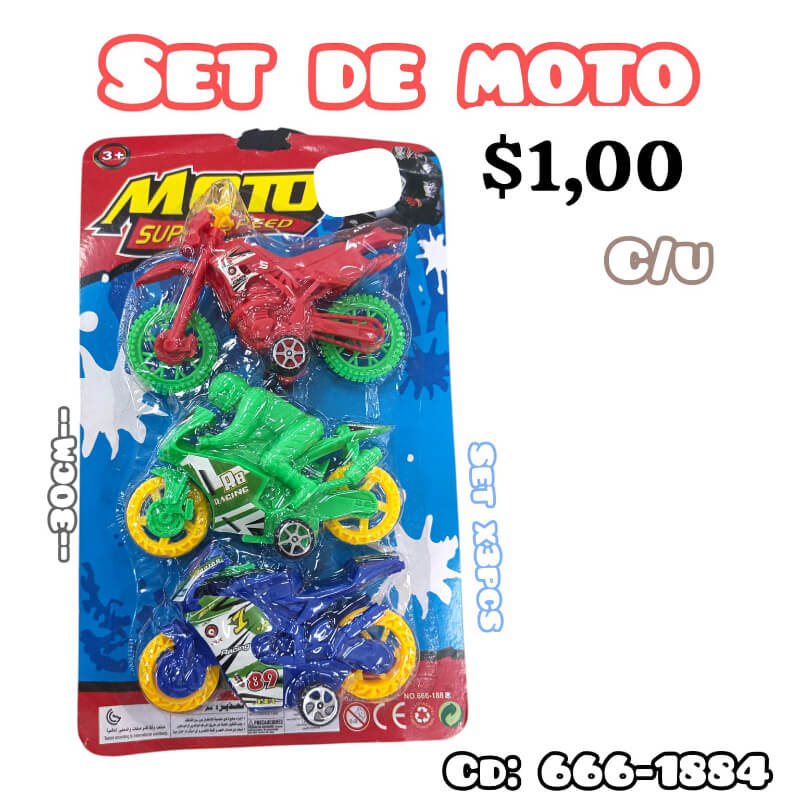SET DE MOTO