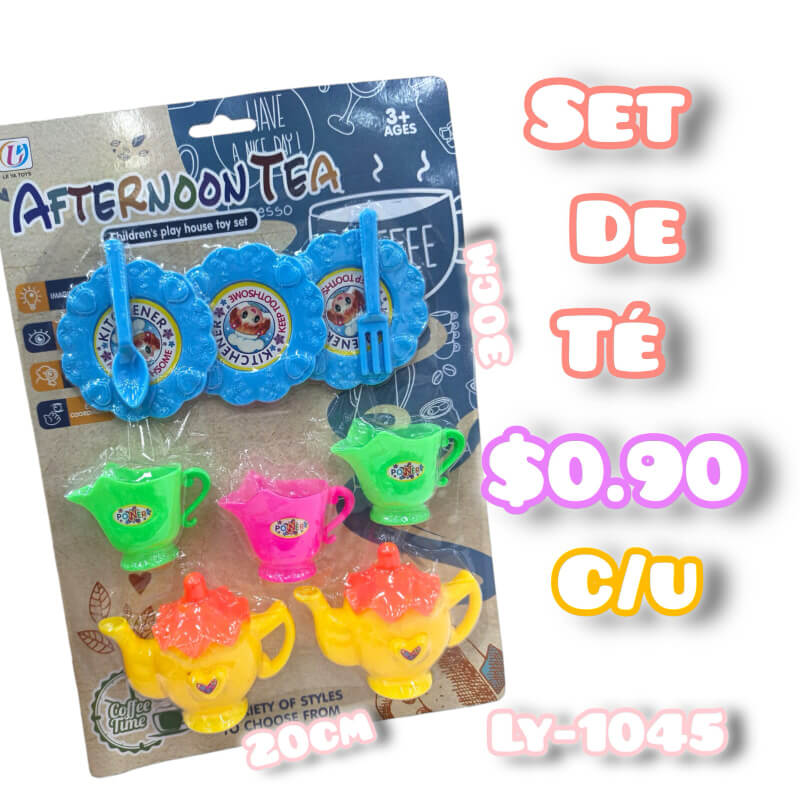 SET DE TE