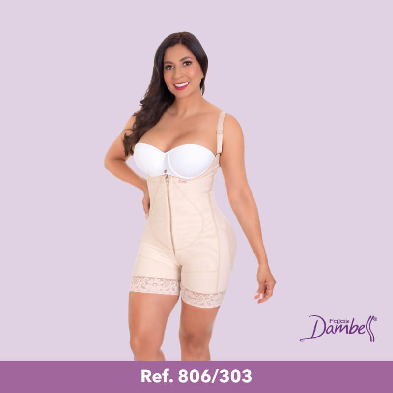 Fajas extra cortas: Ref 806 / 303 SAMANTHA CIERRE | Fajas Dambell Ecuador