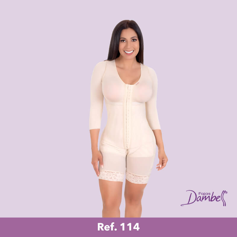Fajas cortas con mangas: Ref 114 ANDREA SHORT MANGAS | Fajas Dambell Ecuador