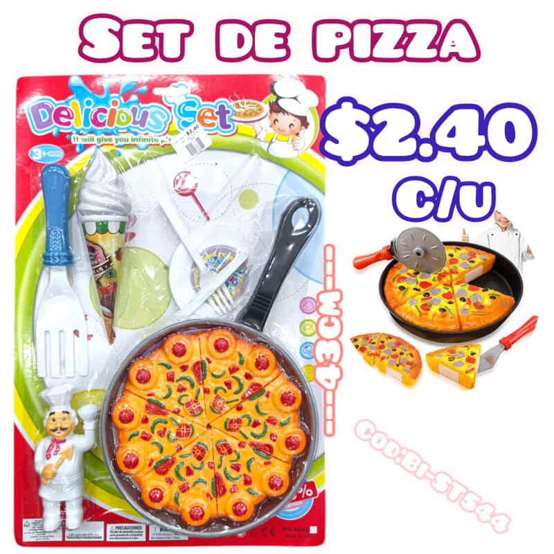 SET DE PIZZA