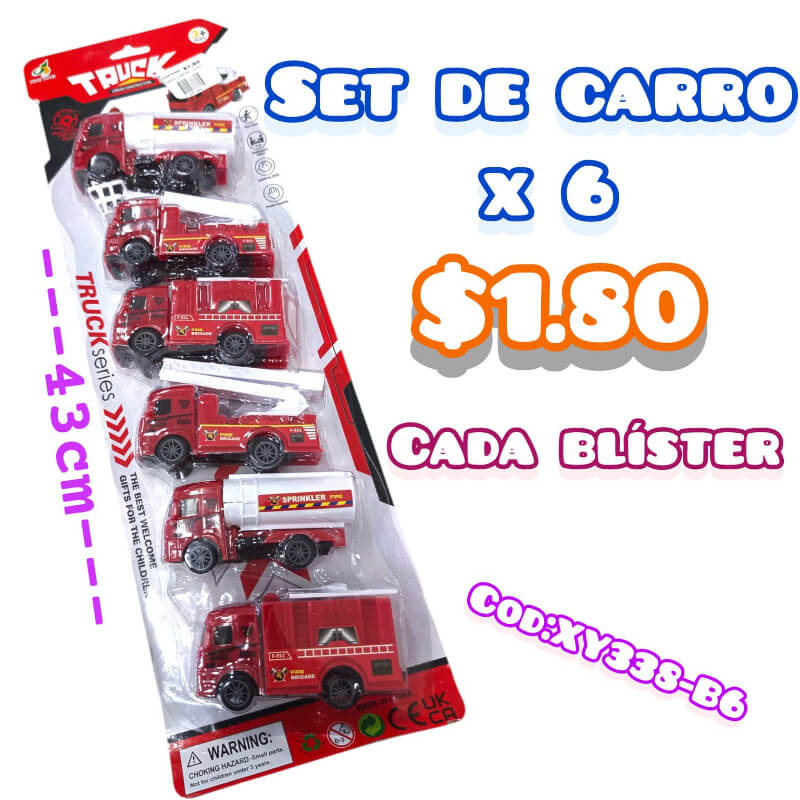 SET DE CARRO X6