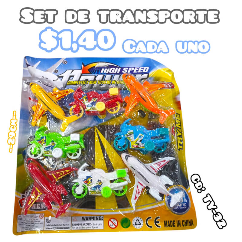 SET DE TRANSPORTE