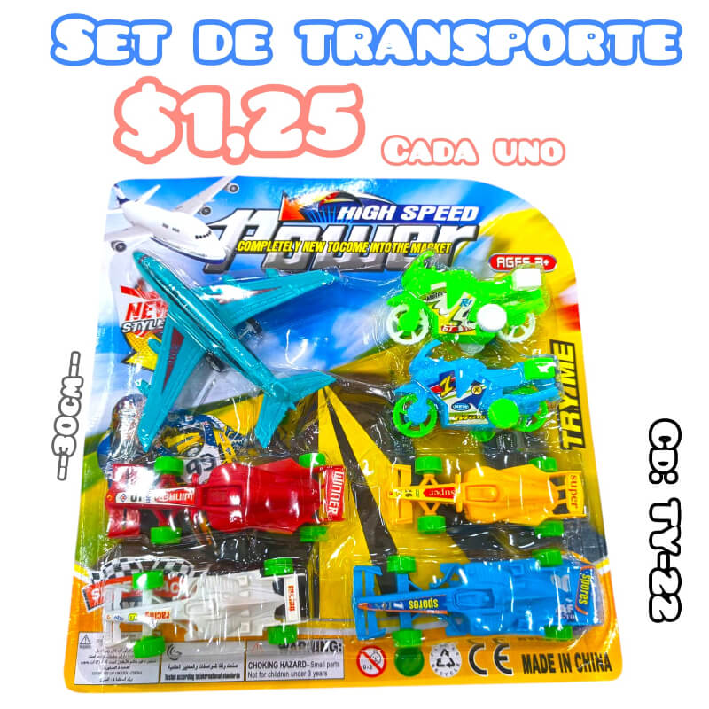 SET DE TRANSPORTE