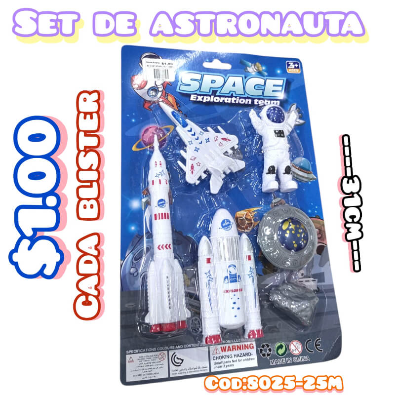 SET DE ASTRONAUTA