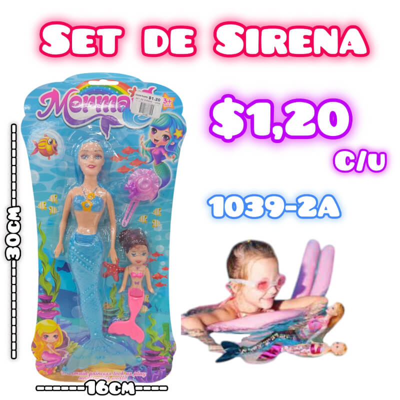 SET DE SIRENA