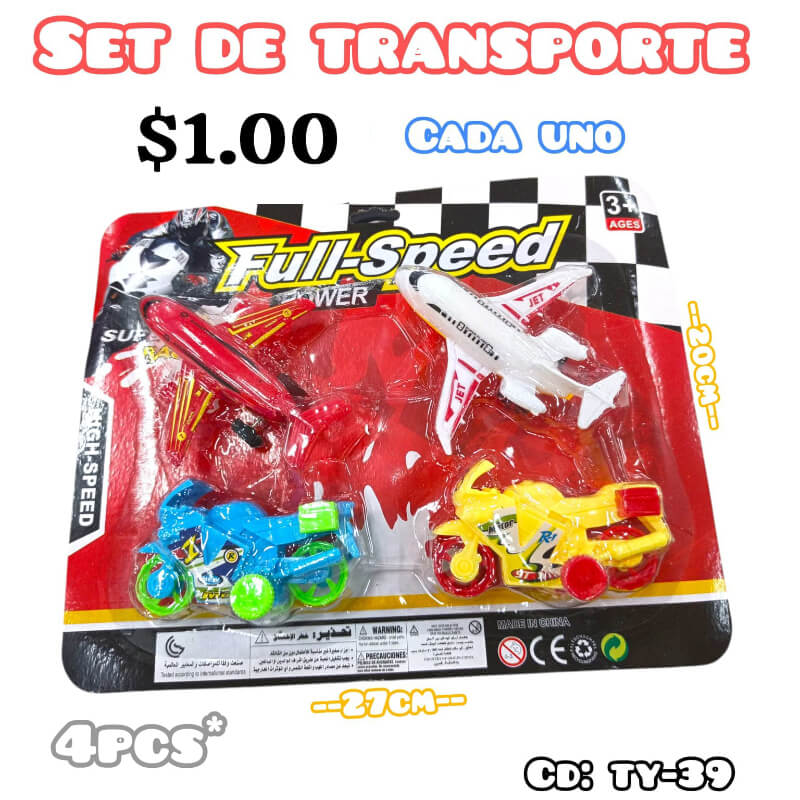 SET DE TRANSPORTE