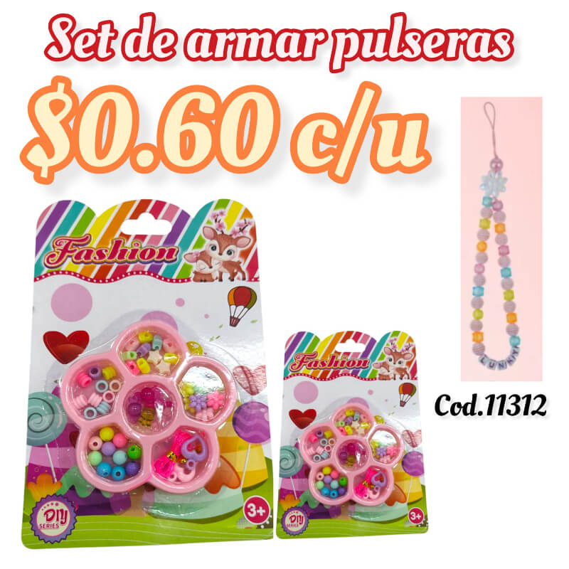 SET DE ARMAR PULSERA