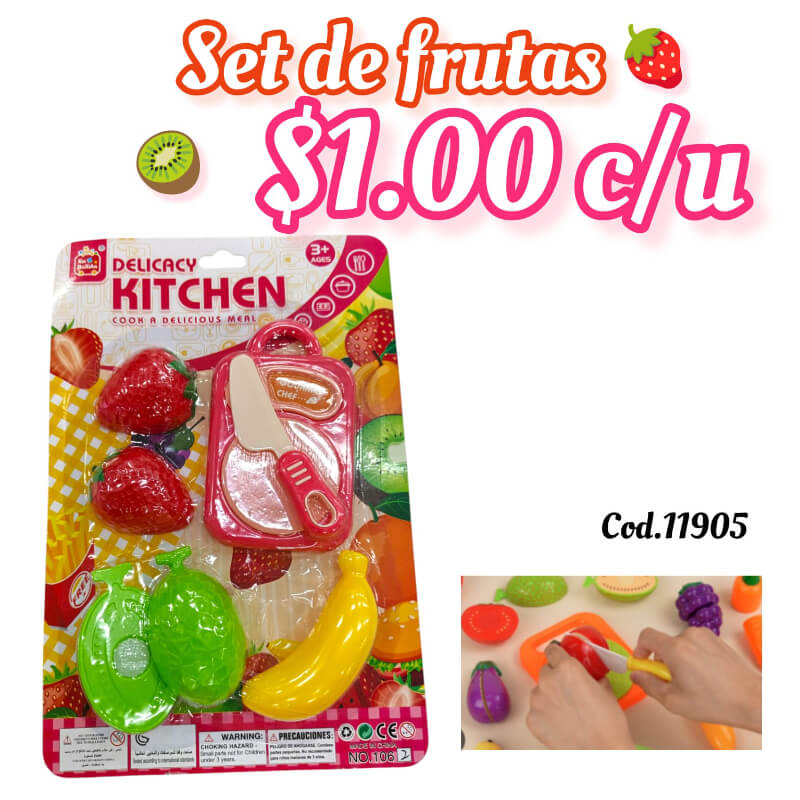 SET DE FRUTA