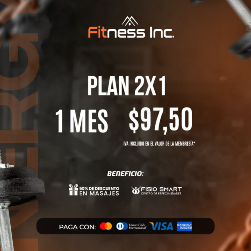 1 Mes - 2x1