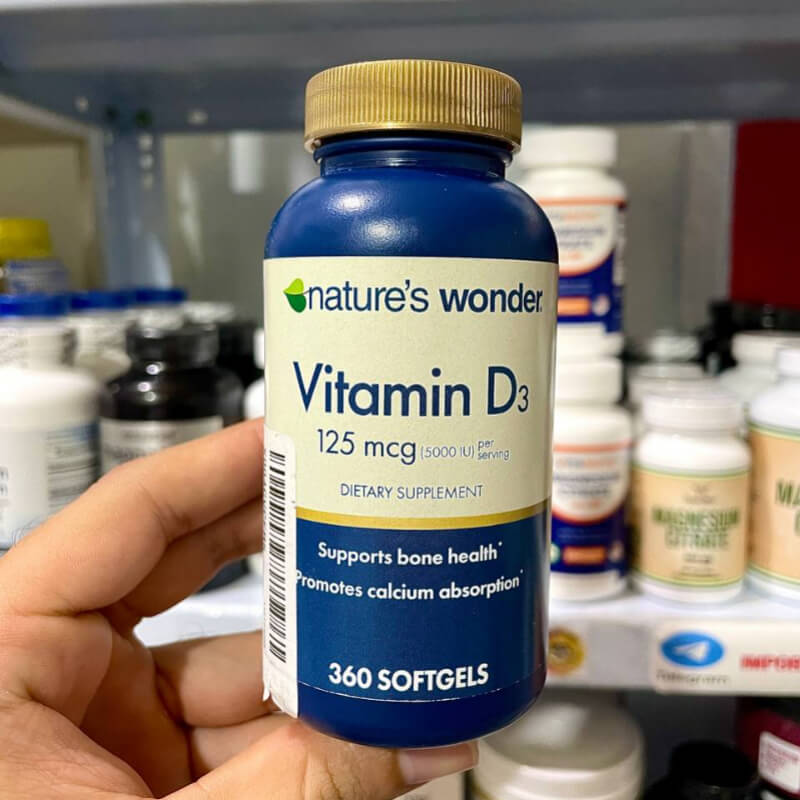 VITAMINA D3 NATURES WONDER