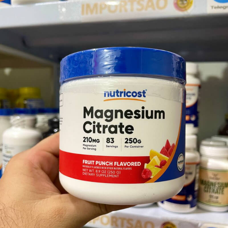 CITRATO DE MAGNESIO NUTRICOST