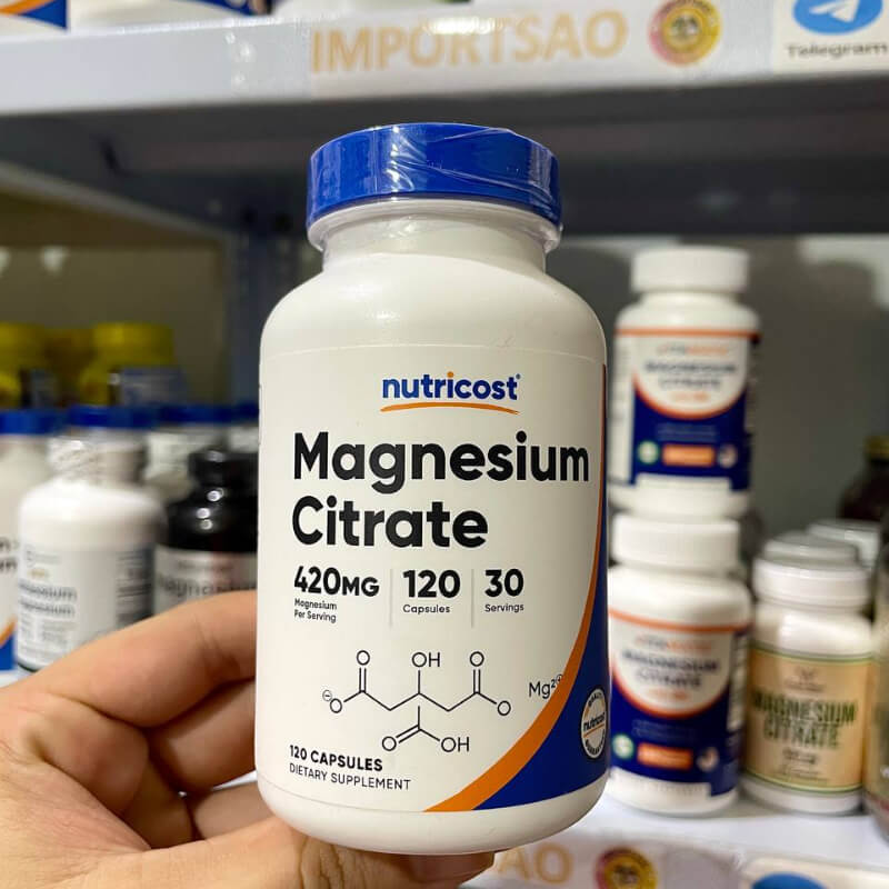 CITRATO DE MAGNESIO NUTRICOST