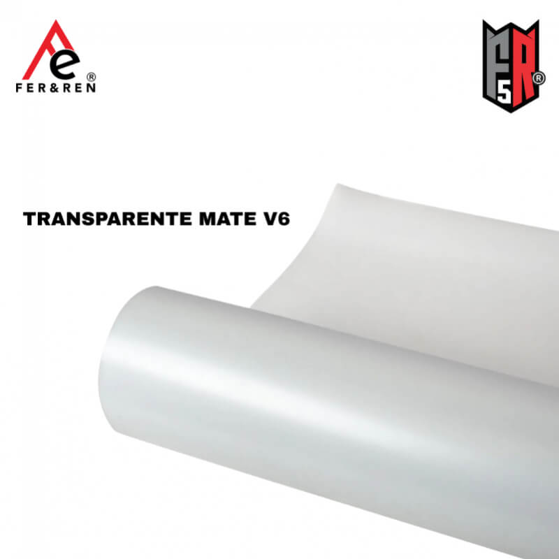 PPF FR5 Transparente Mate V6 Metro Lineal 1.52 m | Protección automotriz premium 6 años | Distribuidora FerRen