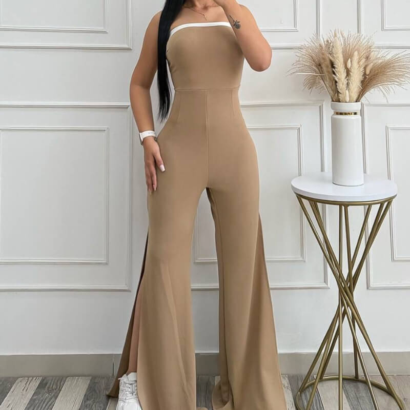 ENTERIZO TIPO LICRA STRAPLESS