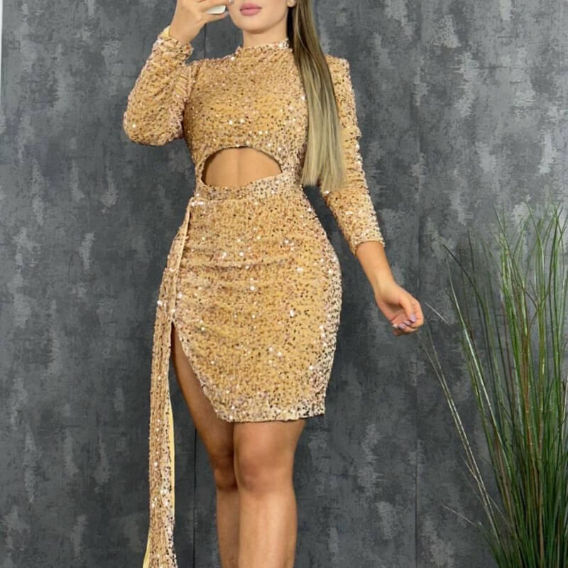 VESTIDO CORTO FIESTA