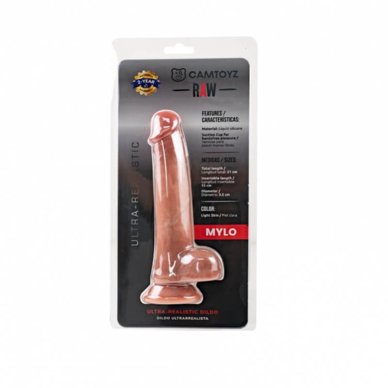 Dildo Ultra Realista Mylo Camtoyz 21 cm