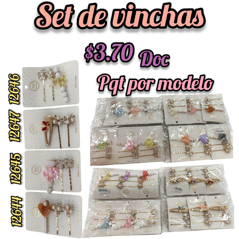SET DE VINCHAS