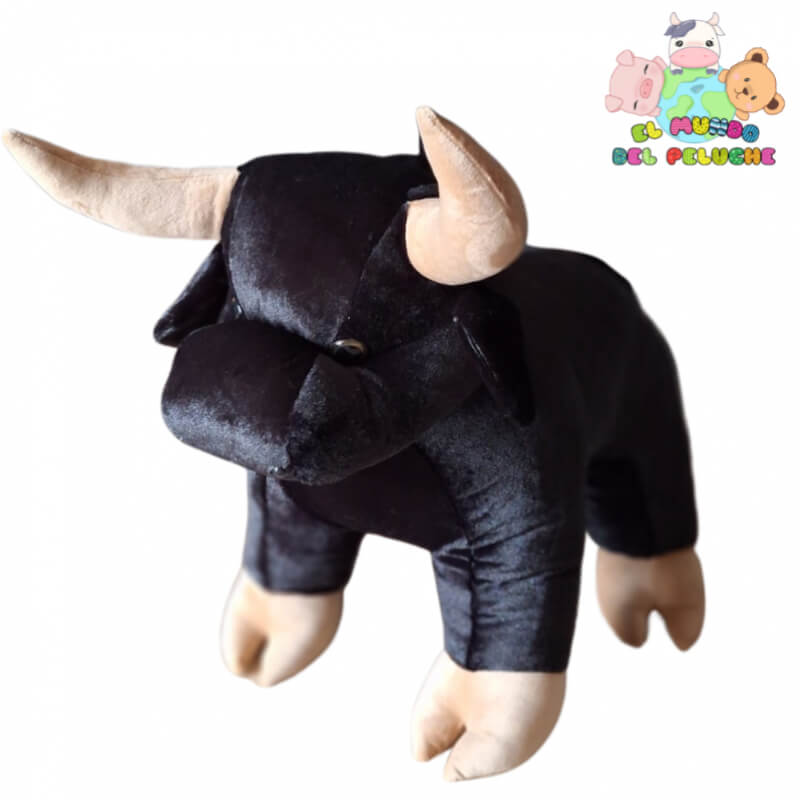 Peluche Toro Jumbo con Sonido #Jumbo | 35 x 55 x 60 cm | El Mundo del Peluche