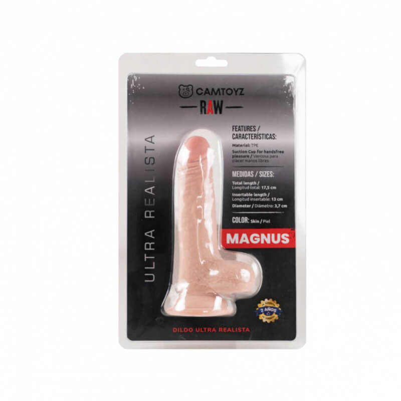 Dildo ultra realista Magnus 17.5 cm