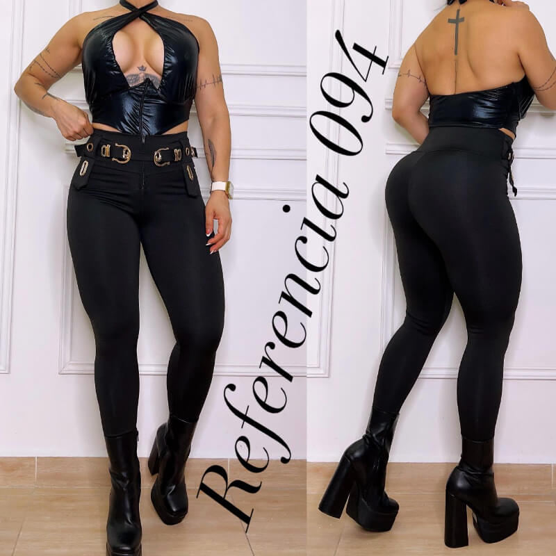 PANTALONES LICRA CON EBILLAS