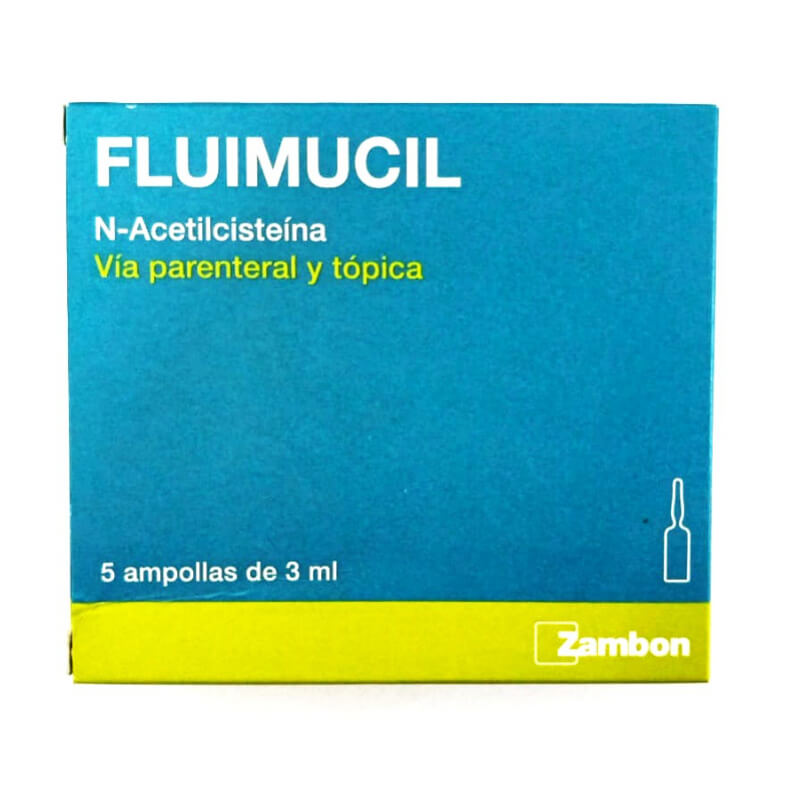 FLUIMUCIL AMPOLLA 300MG X 5