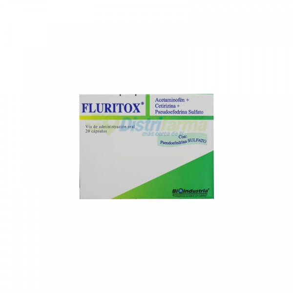 FLURITOX CAPSULAS X 20