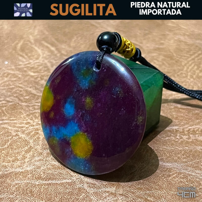 Cuenta De Piedra Sugilita (8 Mm