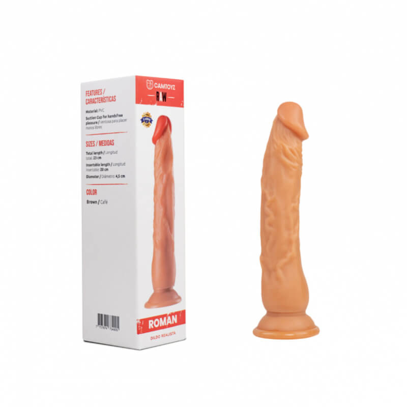 Dildo Realista Roman 23 cm