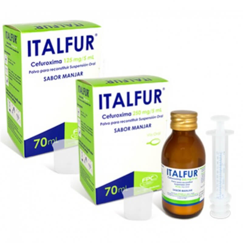 ITALFUR 125MG/5ML SUSPENSION X 70ML