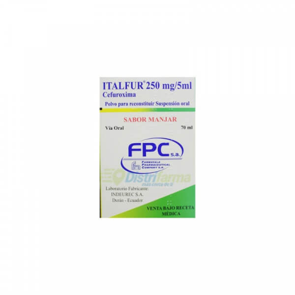 ITALFUR 250MG/5ML SUSPENSION X 70ML